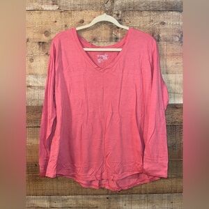 Terra & Sky pink Long Sleeve top
